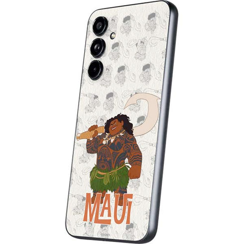 Disney Princess Moana Maui Pattern Galaxy A54 5G Skin